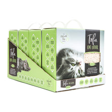 Load image into Gallery viewer, Natural Paw Tofu Cat Litter 4.5 lb box (Charcoal) 8 pack 36 lb Case